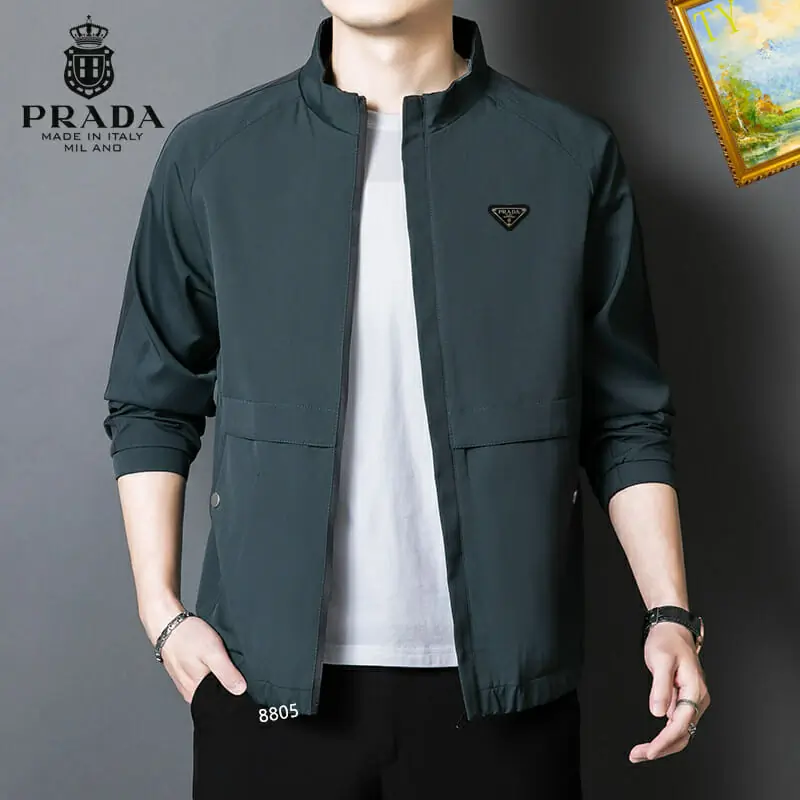 prada veste manches longues pour homme s_12542631